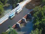 Air View - boats on Aqueduct