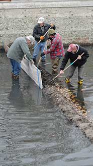 Photo of dam constrction